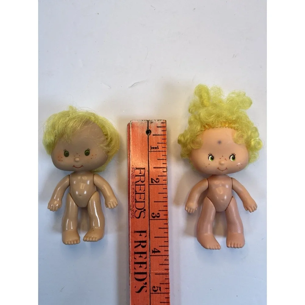 2 Vtg 1979 Kenner Strawberry Shortcake Baby Lemon Meringue